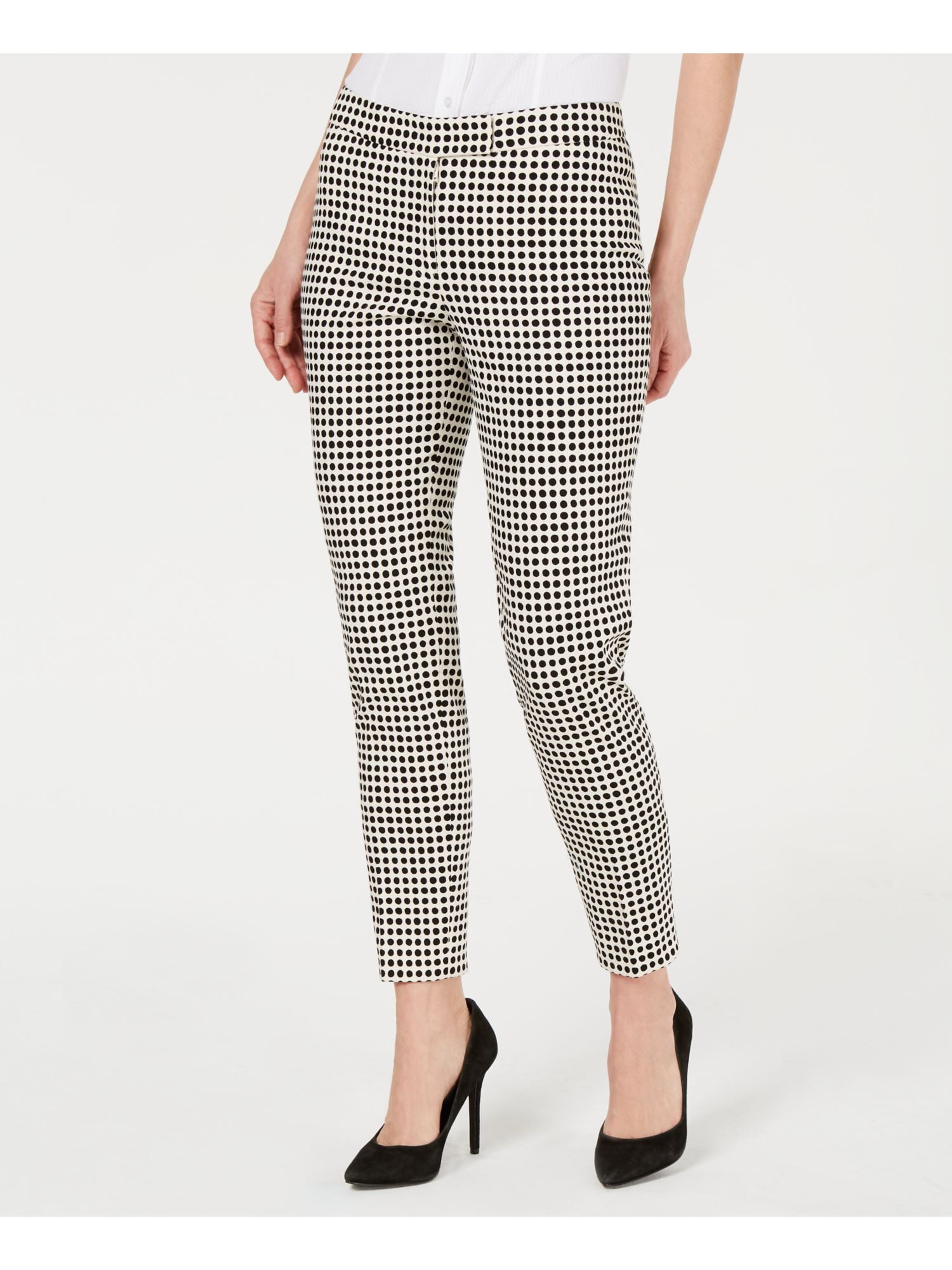 anne klein polka dot pants