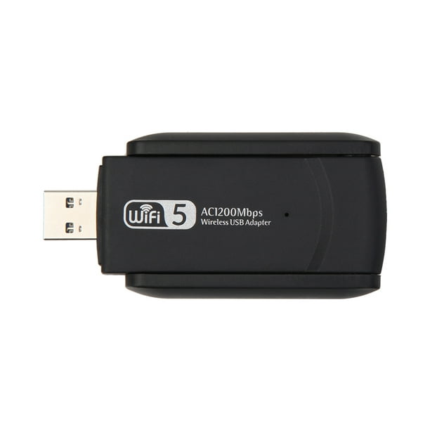 Adaptateur WiFi Sans Fil USB 1200Mbps Lan USB Ethernet 2.4G 5G Double Bande  WiFi Carte Réseau WiFi Dongle 