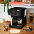 thumbnail image 4 of Beautiful Multi-Brew Coffee Maker, 12-Cup and Single-Serve Coffee Machine, Black Sesame by Drew Barrymore, 4 of 19