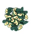 thumbnail image 1 of 10 Piezas de Colgantes Macarena para Hacer Joyas Artesanal Estilo C 23,5x14 mm Multi, 1 of 8