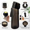 thumbnail image 4 of Air Water Bottle With 5 Flavor Pods, 750ml Sports Air Water Bottle With Straw, Leak Proof Drinking Bottles Fruit Fragrance Water Cup For Outdoor Gym (, 4 of 5