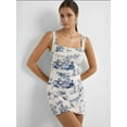 thumbnail image 2 of Sleeveless Printed Mini Dress, 2 of 6