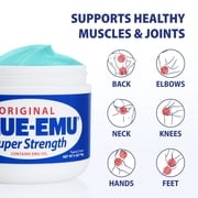 Blue-Emu Original Super Strength Cream for Supporting Healthy Muscles & Joints, 4 oz