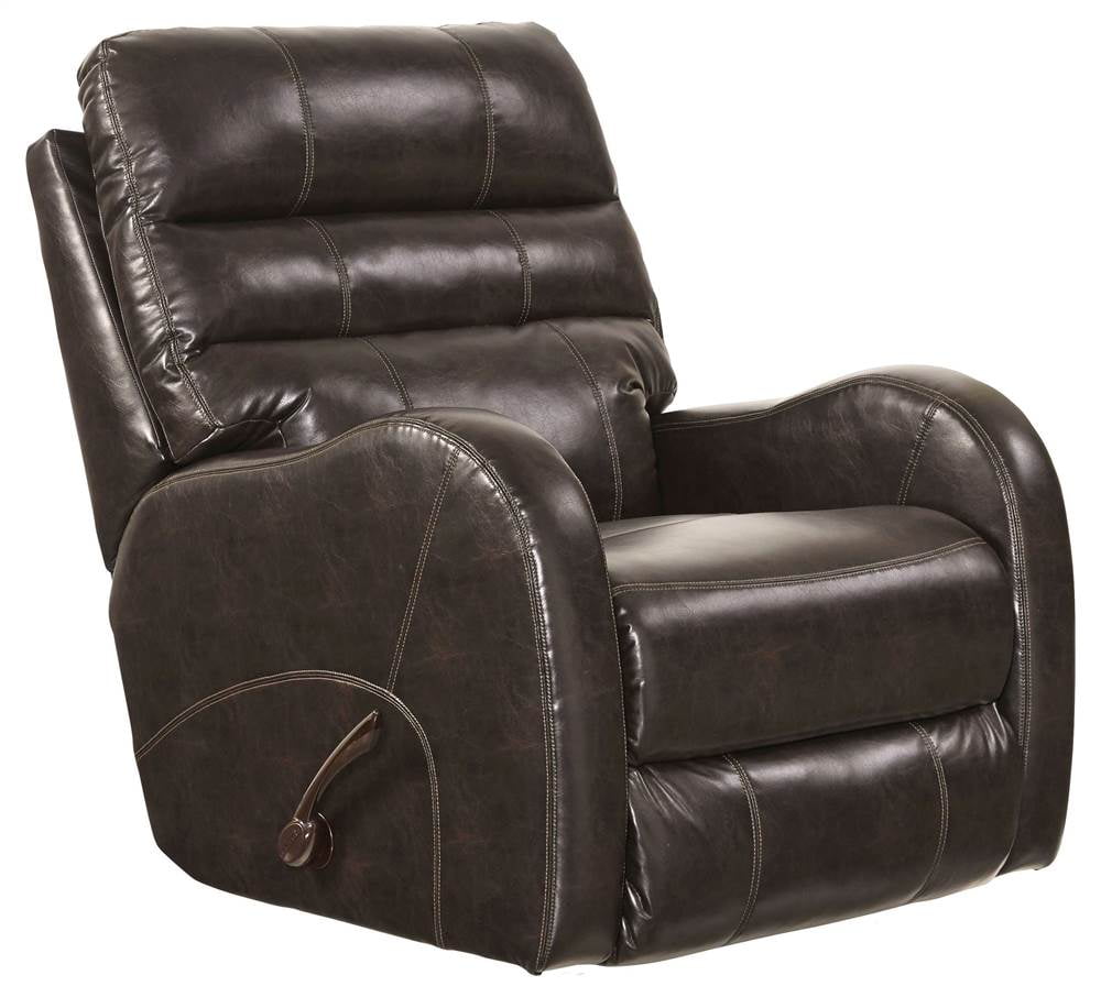 Power Wall Hugger Upholstered Recliner in Coffee