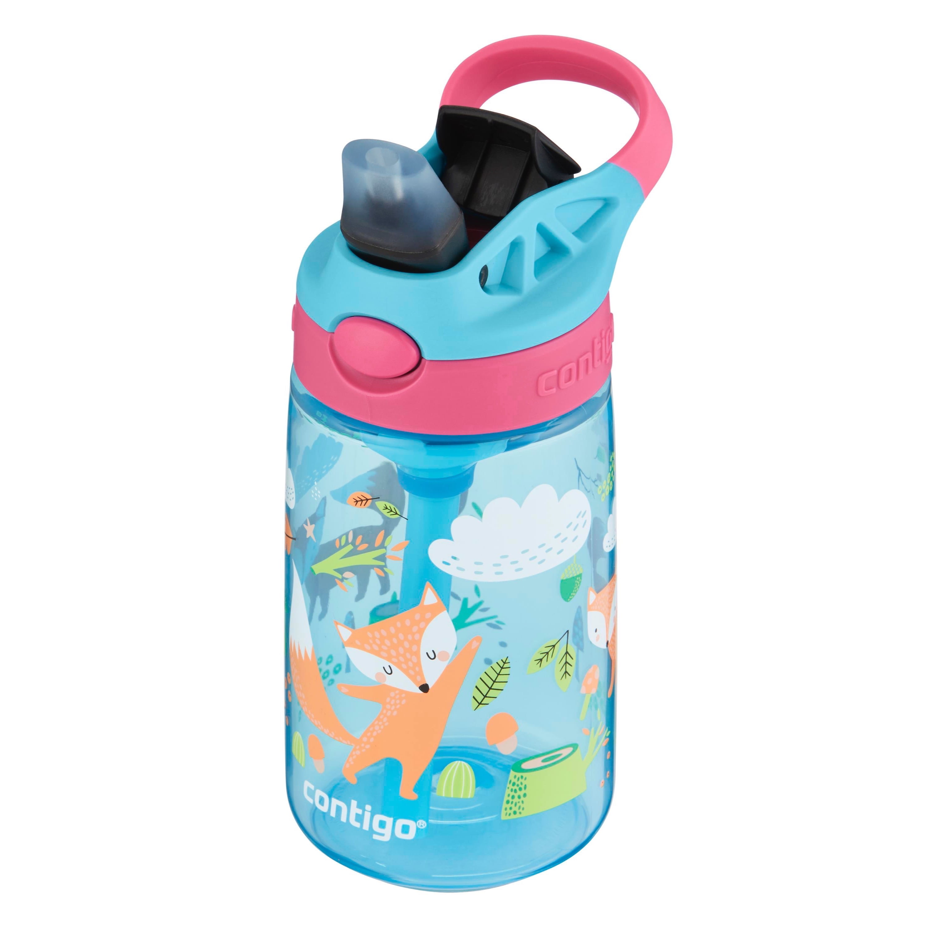 Contigo Kids Water Bottle, 14oz - Dinosaur Green for sale online