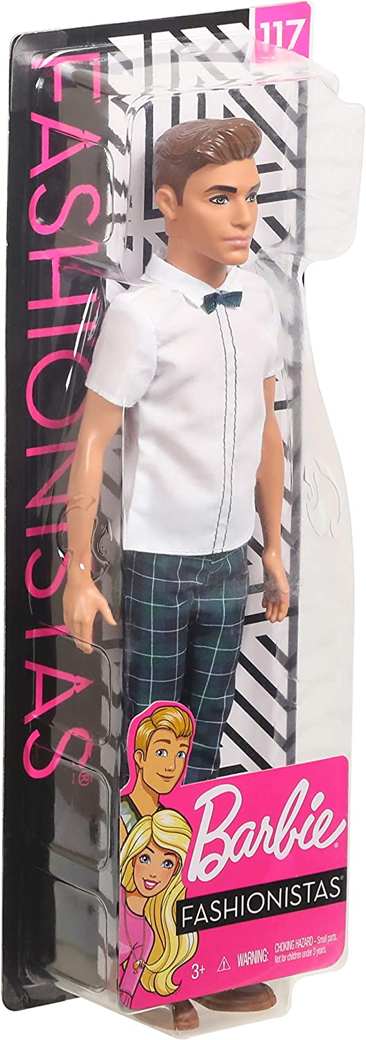 Barbie Ken Fashionistas Doll, Slim Body Type Wearing Bow Tie - image 7 of 8