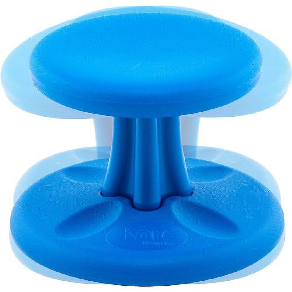 KOMFIFY Kids Wobble Chair 14” Blue 4-12 ADHD active stool