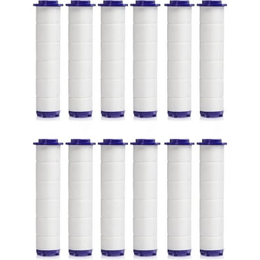 Shower Filter for Handheld Shower Head, NOGIS Set of 12 Replacement Filters for Hard Water Remove Chlorine and Harmful Substances