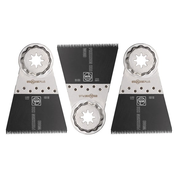 Hoja de sierra Fein StarlockPlus Precision E-Cut 127 Steel, paquete de 3