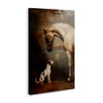 thumbnail image 2 of Stupell Industries Victorian Hound & Horse Vintage View Canvas Art, 24 x 36, by Petals Prints Design, 2 of 8