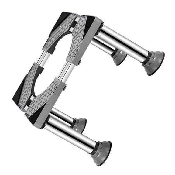 SDFGTstore Washer and Dryer Pedestal Adjustable Refrigerator Stand with 4 Feet Heavy Duty