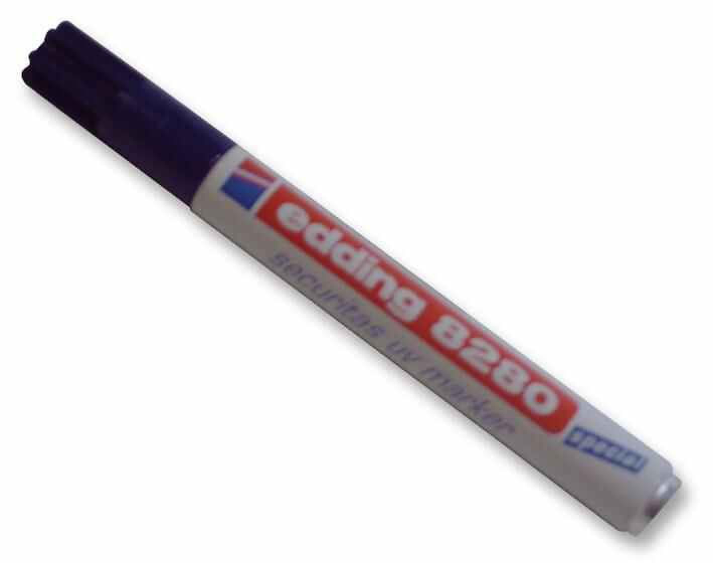 Edding 8280 Securitas UV Marker - UV Pen - Invisible Ink Pen Shows