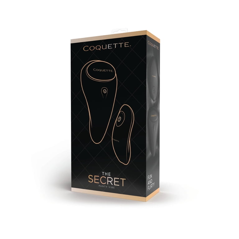 Coquette The Secret Panty Vibrator, Black - Walmart.com Coquette The Secret Panty Vibrator, Black - Walmart.com