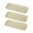 thumbnail image 2 of 3pcs plantas plantillas planta agua bandeja de goteo bandeja bandejas de macetas beige l, 2 of 8