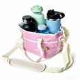 thumbnail image 2 of Family Size 4 Compartment Drink Bag with Adjustable Strap - Multiple Tumbler Carrier Caddy, 4 Compartment Insulated Drink Holde, for Hiking, Walking, Sports, Family Outings & Daily Use, 2 of 8