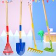 thumbnail image 5 of GZJCKJY Children Shovel Digging Soil Digging Sand Small Beach Shovel Outdoor Sea Driving Tool Set Baby Gardening Toys Garden Supplies, 5 of 6