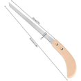 thumbnail image 4 of Portable Pruning Saw Hand Saw Manual Pruning Saw,Bonsai Saw Tree Saw Narrow Pruning Blade Small Tooth Saw Garden Tools, 4 of 5