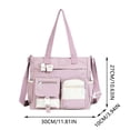 thumbnail image 3 of CAIXIA Purses For Women Crossbody Bag Womens Large Capacity Canvas Crossbody Backpack Messenger Bag, Versatile College Student Shoulder Tote Purse, 3 of 5