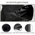 thumbnail image 5 of Leaf Blower Bag - Zippered Bottom Dump - Collect Leaves For Garden Lawn - Fits Most Leaf Blower Vacuum, 5 of 5