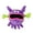 Purple, variant on goDog PlayClean Germs Squeaky Plush Dog Toy with Odor-Eliminating Essential Oils, Chew Guard Technology - Purple, Small
