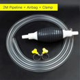 thumbnail image 4 of Siphon Hand Pump Syphon Pump Fuel Transfer Pump Fuel Line Assembly Gasoline Oil Water Fuel Diesel Transfer Siphon Pump Siphon Hose with 2M Durable PVC, 4 of 5