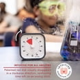 thumbnail image 4 of Visual Time Management Tool - 60 Minute Charcoal Timer, Silent Ticking, Optional Alert, 4 of 5
