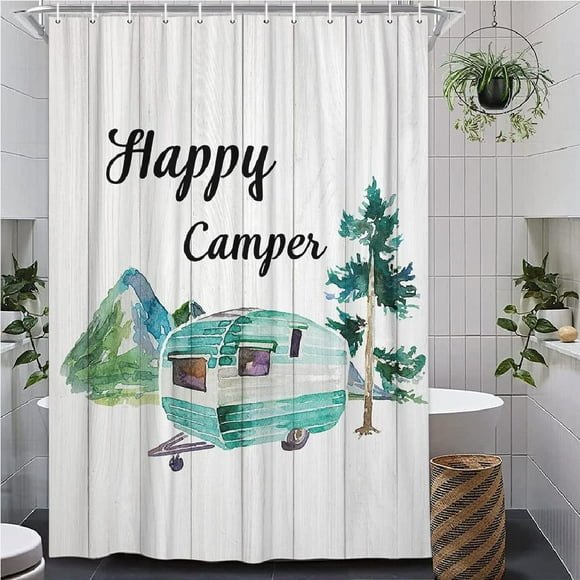 Travel Trailer Shower Curtain