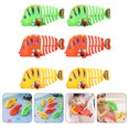 thumbnail image 4 of Miangastore 6 Pcs Jouets de Bain Poissons à Remonter en Plastique Jouet à Remonter Poissons à Remonter Couleur Mixte, 4 of 9