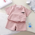 thumbnail image 5 of Bigetiay Boys 2 Piece Set Fashion Athletic Performance Short Sleeve Shirt with Shorts Outfits Boys Outfits Size 3-4 Years, 5 of 5