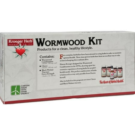 - Kroeger Herb Wormwood Parasite Control Kit - 1 Kit