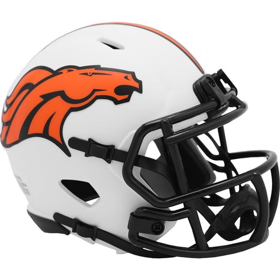 Broncos Mini Helmet Speed Lunar Eclipse
