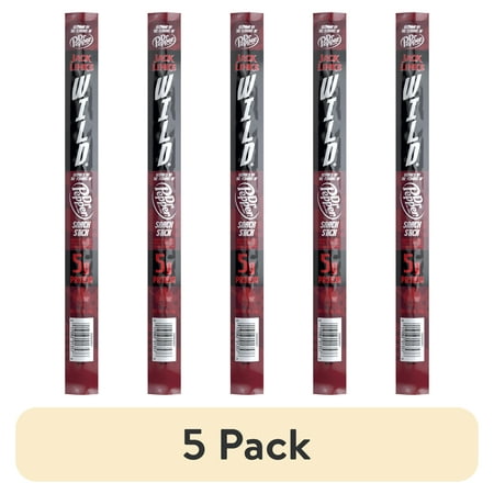 (5 pack) 1oz Jack Link's Wild Dr Pepper Snack Sticks 1/1 Count