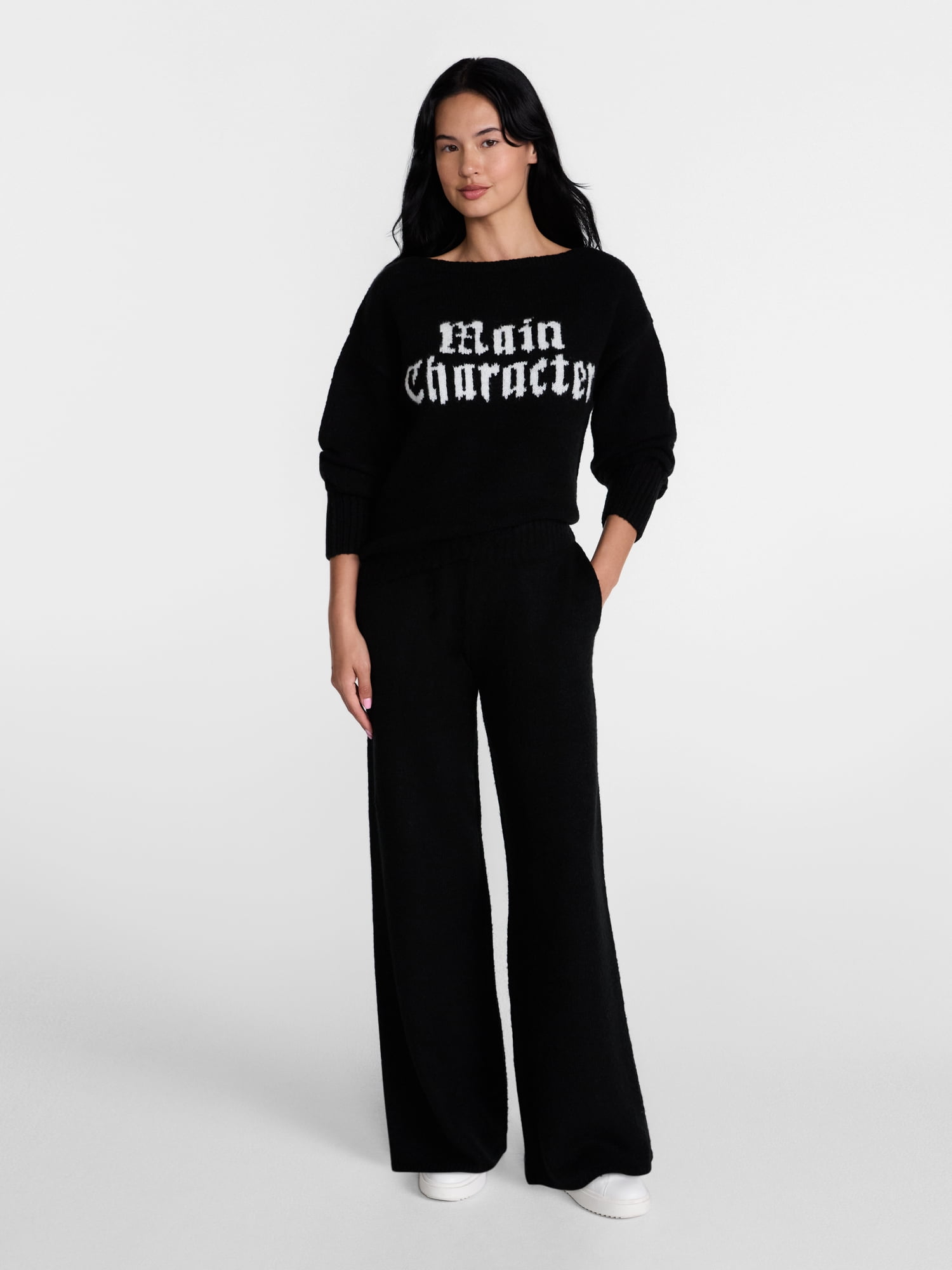 Madden NYC Women's Sweater Pants, 31" Inseam, Sizes XXS-XXL
