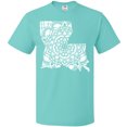 thumbnail image 3 of Inktastic Louisiana Silhouette Mandala T-Shirt, 3 of 5