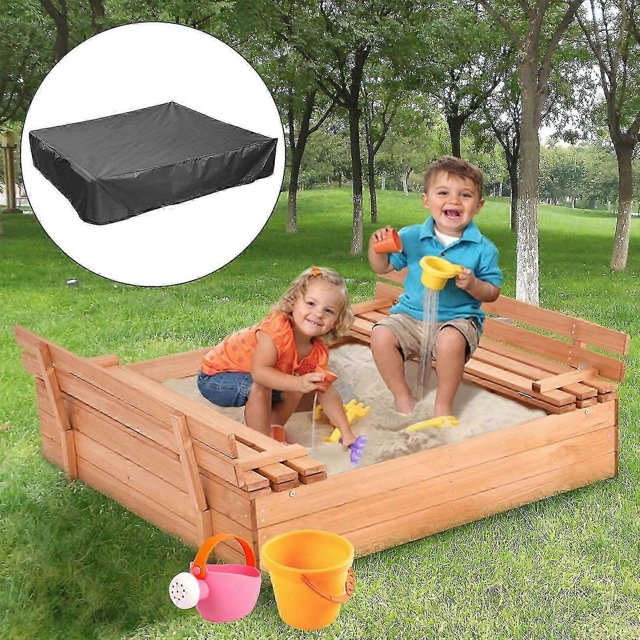Waterproof Square Sandbox Canopy - Protect Sandpit Toys From Dust And Rain