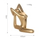 thumbnail image 5 of Estatuilla de Estatua de Chica de Yoga, Decoración Pequeña para , para pequeña sala, Decoración para Sala de Sunnimix Figura de estatua de postura de yoga, 5 of 8
