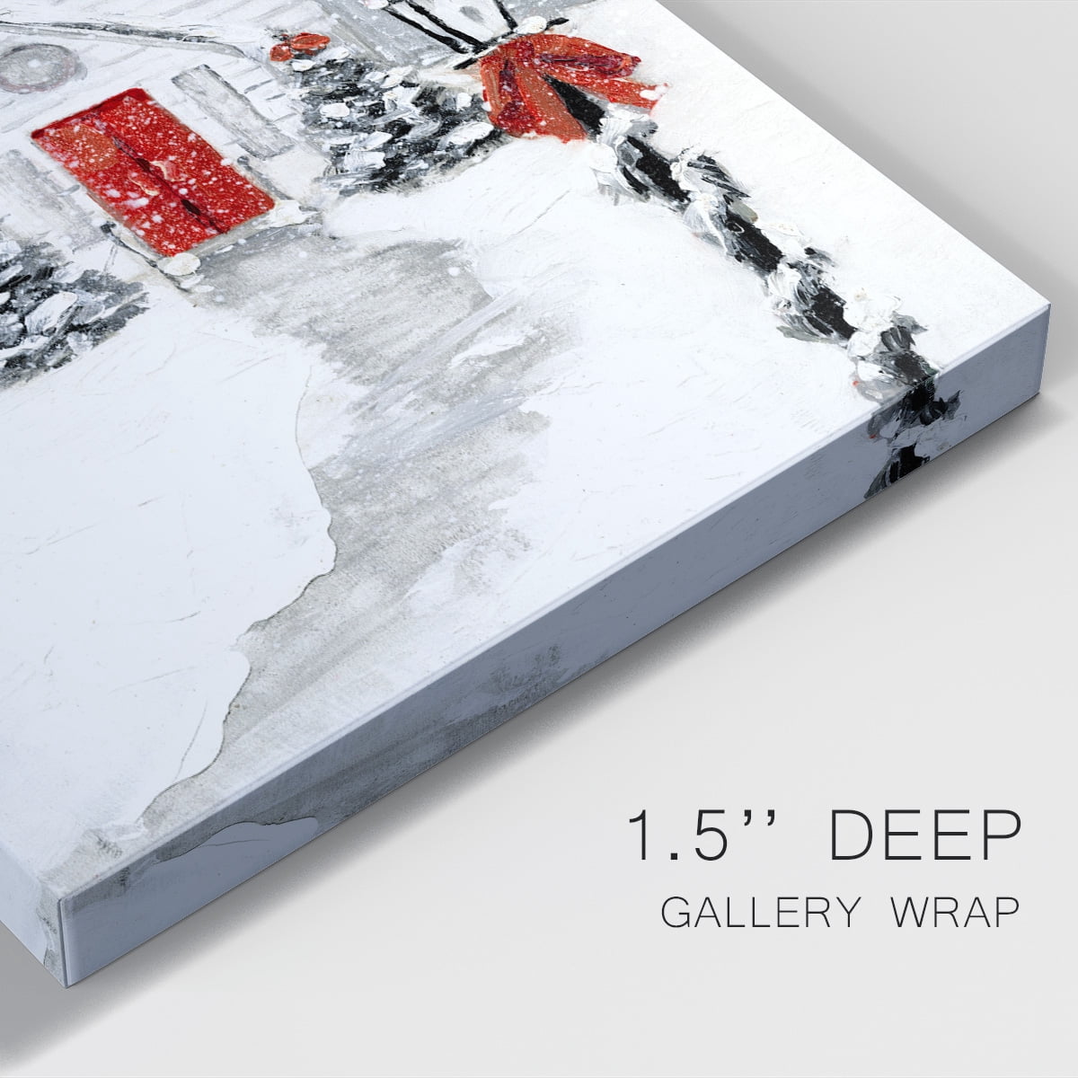 Wexford Home 12X18 Soft Silent Night Premium Gallery Wrapped Canvas - Ready to Hang