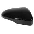 thumbnail image 3 of 2 Pcs Car Rear View Mirror Cover Exterior Wing Mirror Protective Cap Replacement for Ford Fusion Glossy Black, 3 of 5