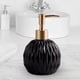 thumbnail image 2 of Athleticsshop2018 Dispensador de jabón, loción de manos, para decoración del hogar y el baño Negro, 2 of 8