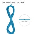 thumbnail image 2 of Uxcell Elastic Cord Heavy Stretch String Rope for Crafting DIY Sewing Hook Straps Camping Tie Down Strap Sky Blue 1.5mm x 100m, 2 of 5