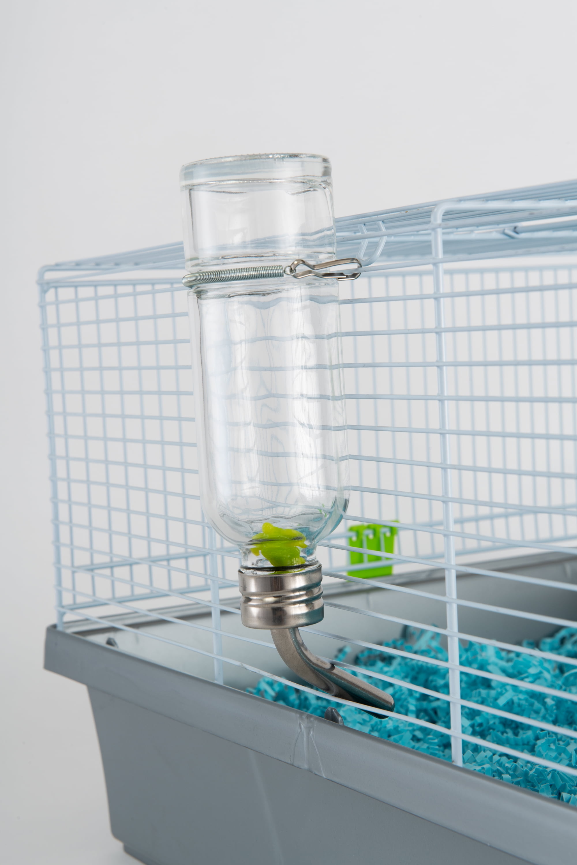 Lixit Glass Chew Proof Water Bottle for Birds & Small Animals, 6 oz