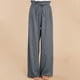 thumbnail image 5 of Pantalones Casuales Para Mujer, Elegantes Pantalones Largos Con Cinturón Para La Vida Diaria ANGGREK Gris M, 5 of 5