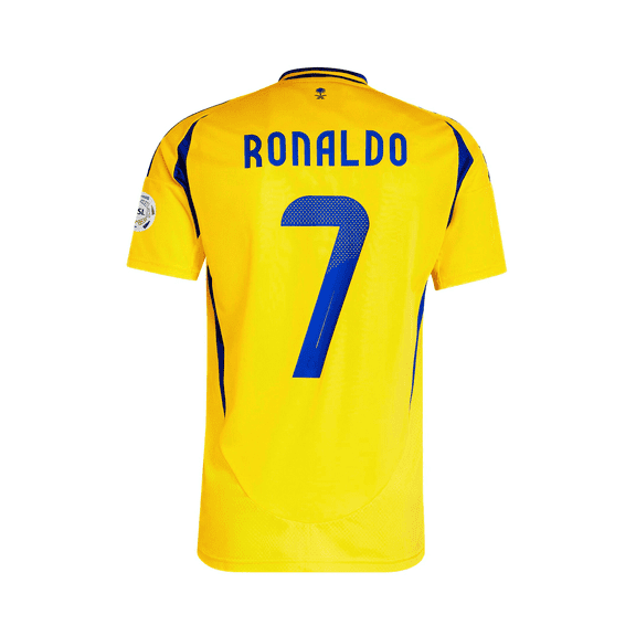 Ronaldo All Nassar Soccer Jersey Yellow 24/25