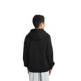 thumbnail image 2 of Sport-Tek Youth Sleeve Stripe Pullover Hooded Sweatshirt-XS (Black/ Gold), 2 of 6