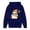 Navy-2, variant on Boys Girls Halloween Hoodie Long Sleeve Casual Cute Ghost Graphic Sweatshirt Pullover Tops 3-14 Years