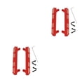 thumbnail image 3 of Tholdsy 1 par de placas laterales de Metal, deslizadores de Pedal, suministros para automóviles, equipo, piezas de repuesto para Jimny Rojo 2piezas Tholdsy CBP186893, 3 of 5