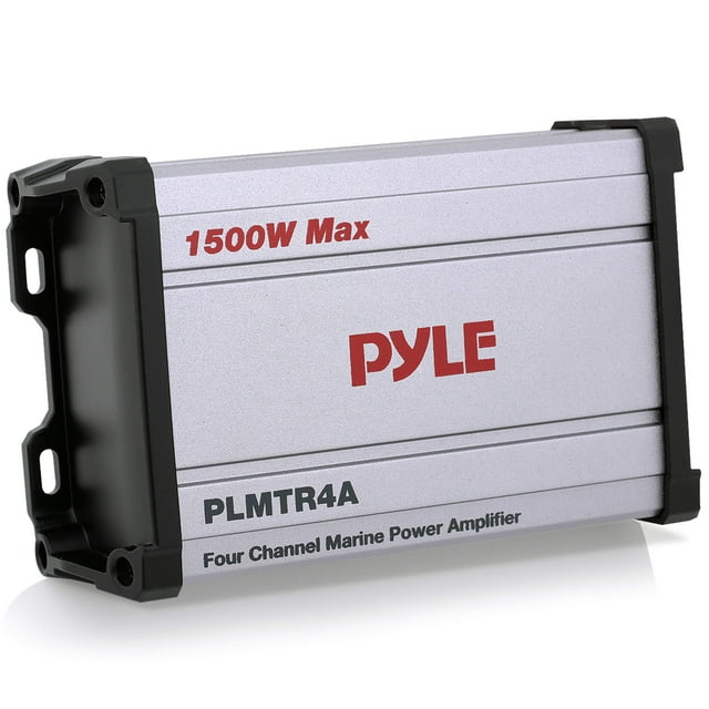 Receptor amplificador marino Pyle PLMTR4A 4 canales 1200W