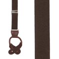 thumbnail image 2 of Suspender Store Solid Color Suspenders - 1-Inch Wide Elastic - Y-Back - Button - 8 Colors & 3 Sizes, 2 of 4