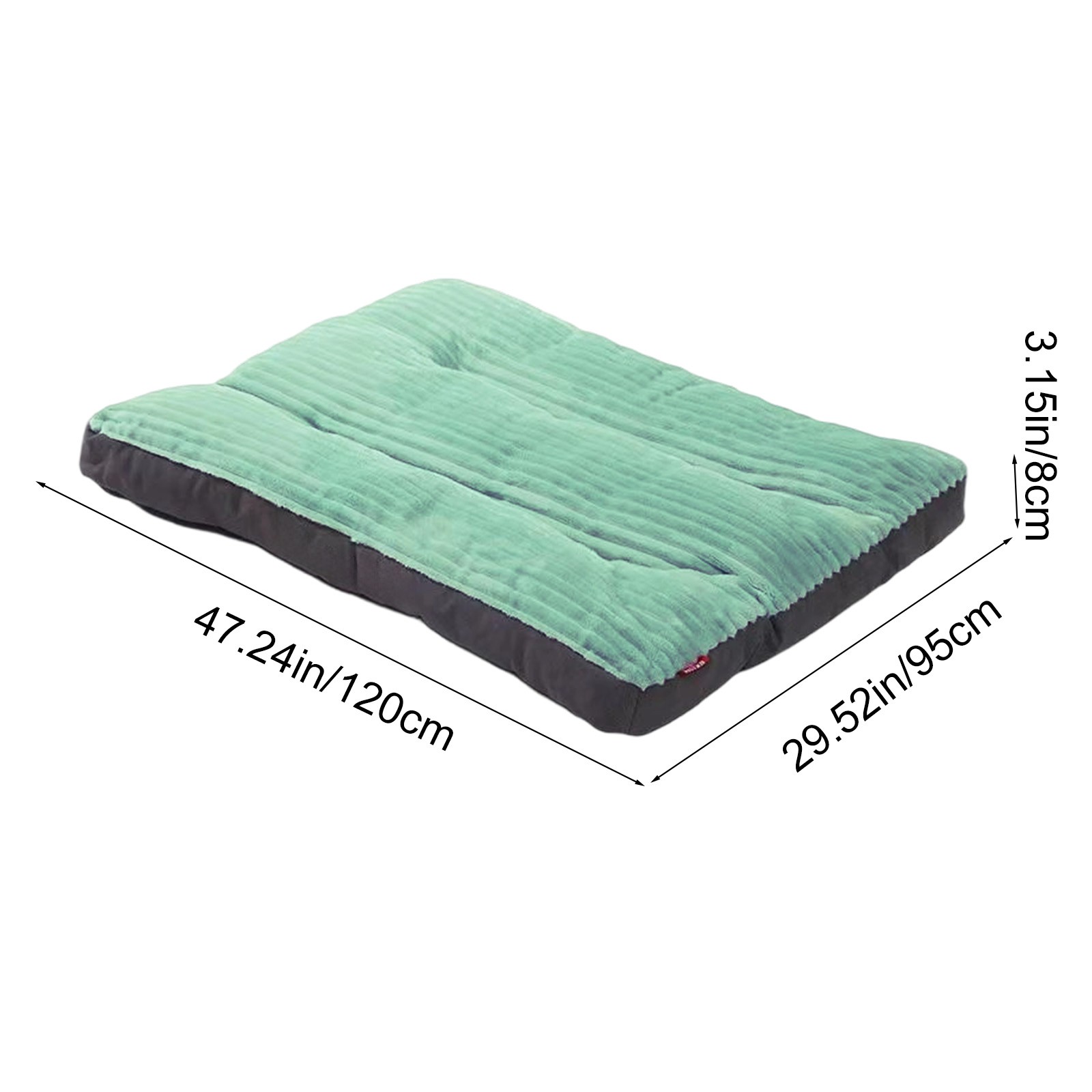 WEGFTDUOP Extra Large Dog Bed Washable Pet Mattress Thick Warm Cozy Cushion For Large Dogs Indoor Puppy Sleeping Pad Comfortable Mat