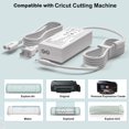 thumbnail image 2 of Cargador VillaCool 18V Compatible con Cricut-Explore Air 2 Cable de Alimentación para Maker, Expression 2, Create, Cake Mini, Explore, Explore Air, Adaptador de Corte CRI-Cut Maker KSAH1800250T1M2, 2 of 7